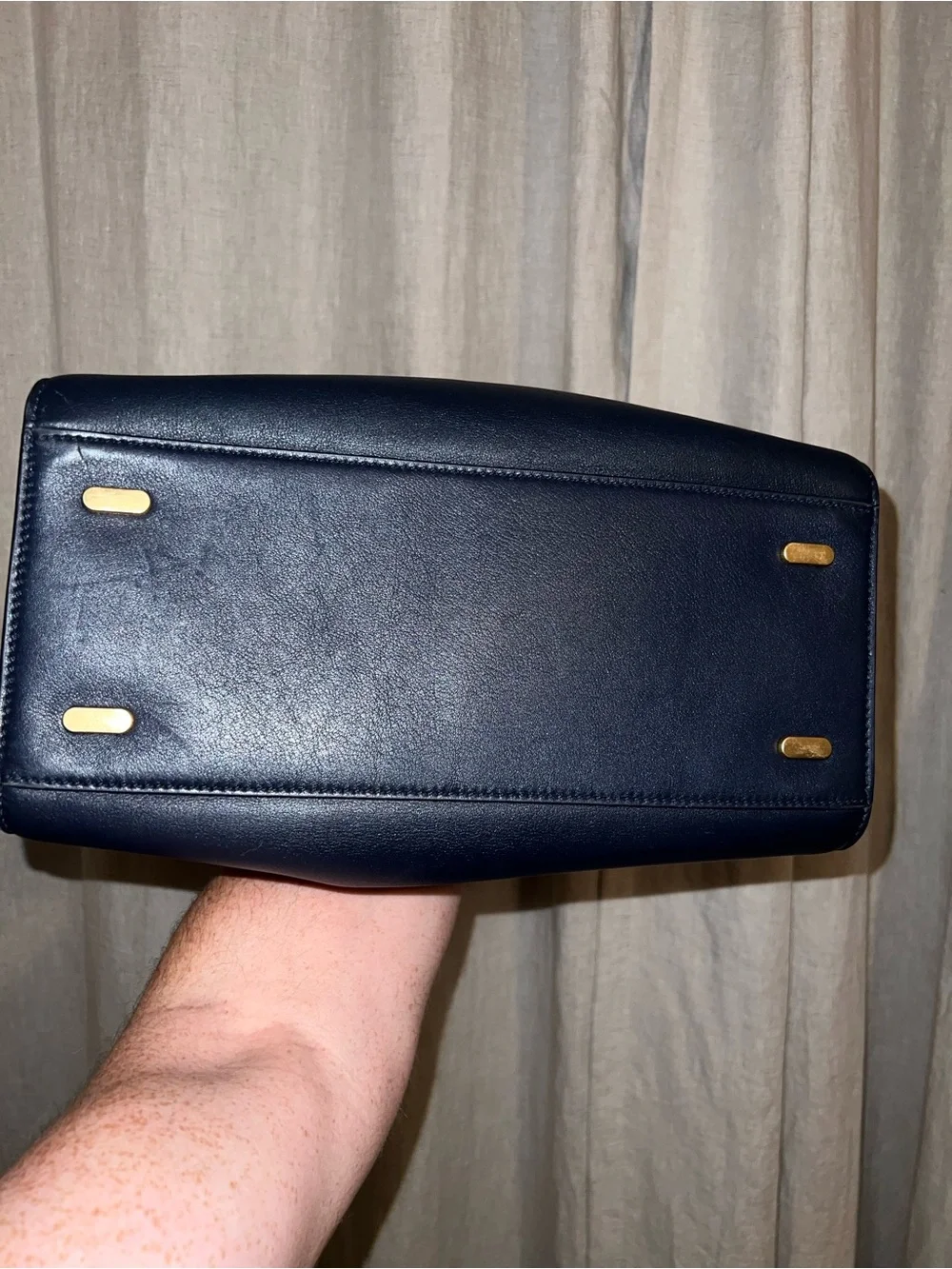 Tory Burch structured navy